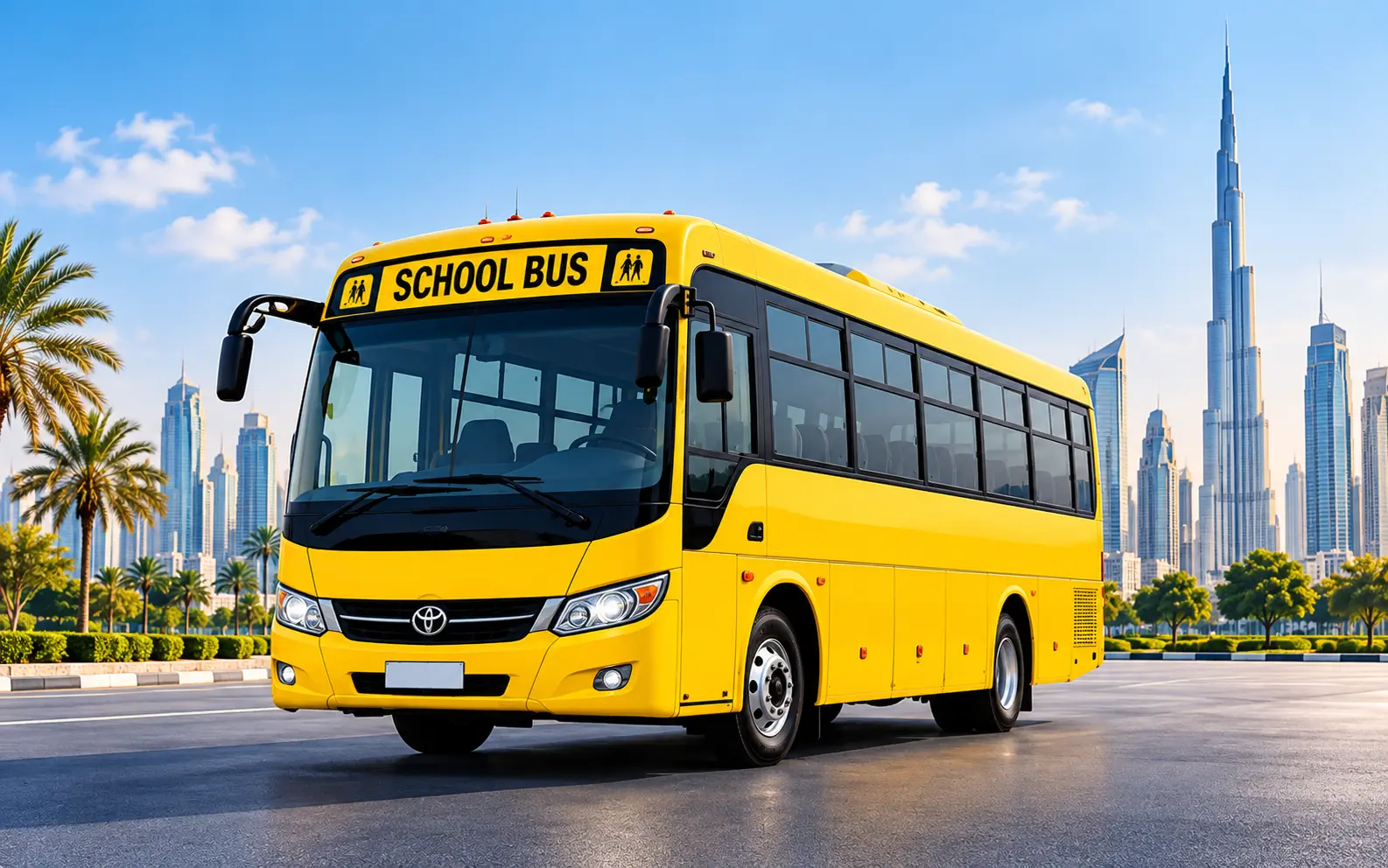 Quick Drive school transport services in the UAE